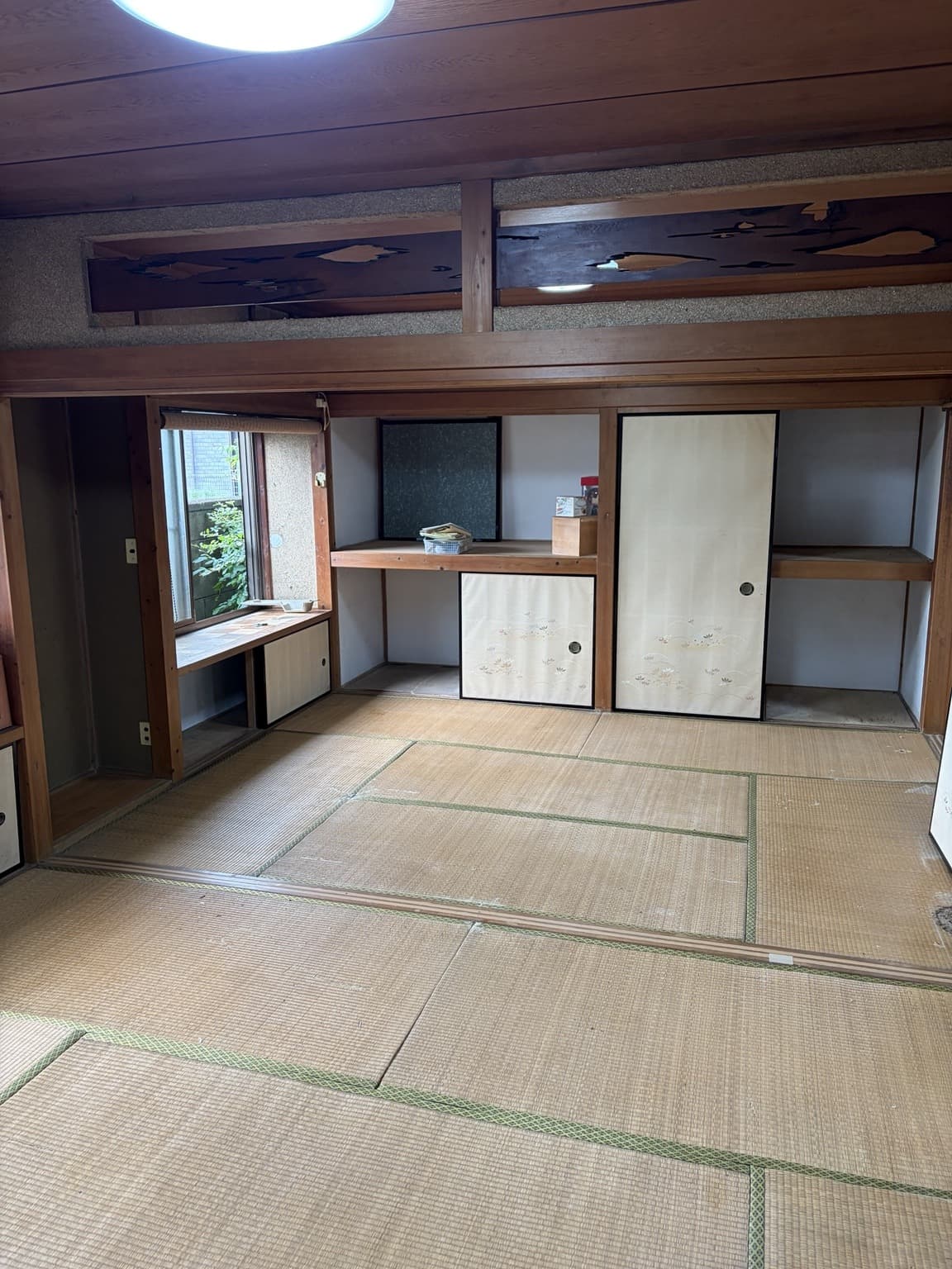 作業後の和室の様子